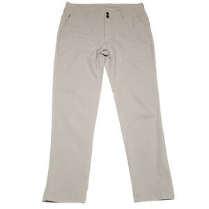 44 North Pants Sz 12 Khaki Outdoor Gorpcore Outdoor Nylon Hiking Utility Light